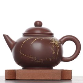 Чайник 170мл "Рыбки", циньчжоуская керамика (78465)-