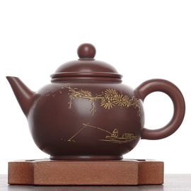 Чайник 170мл "Рыбак", циньчжоуская керамика (78469)-