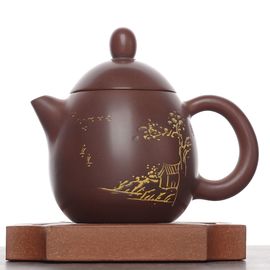 Чайник 120мл "Хижина", циньчжоуская керамика (78487)-