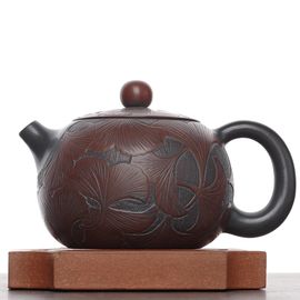 Чайник 175мл "Гинкго Билоба", циньчжоуская керамика (78512)-