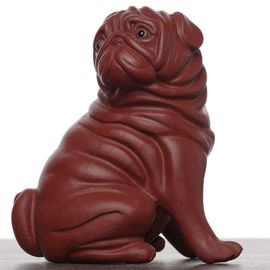 Фигурка "Мопс", исинская глина (61318)-