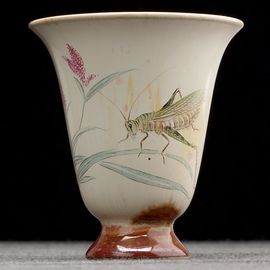 Пиала 50мл "Сверчок", керамика из Цзиндечжень (402302)-