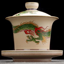 Гайвань 175мл "Дракон", керамика из Цзиндэчжэнь (402313)-