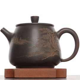 Чайник 270мл "Пейзаж", циньчжоуская керамика (78592)-
