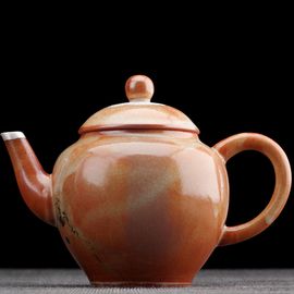 Чайник 134мл, дровяной обжиг, керамика (77302)-