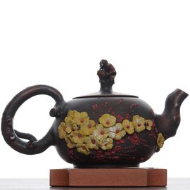 Чайник 260мл "Гунчунь - цветущая слива", цзяньшуйская керамика (790787)-