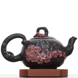 Чайник 270мл "Гунчунь - цветущая слива", цзяньшуйская керамика (790786)-