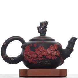 Чайник 250мл "Гунчунь - цветущая слива", цзяньшуйская керамика (790785)-