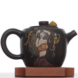 Чайник 230мл "Красавица", цзяньшуйская керамика (790762)-