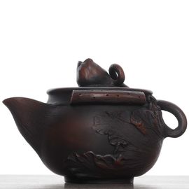 Хохин 230мл "Лист лотоса", цзяньшуйская керамика (500432)-