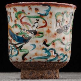 Пиала 105мл "Апсарас", керамика из Цзиндечжень (402535)-