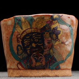 Пиала 185мл "Закираму", керамика из Цзиндечжень (402513)-