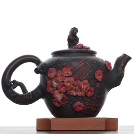 Чайник 290мл "Гунчунь - цветущая слива", цзяньшуйская керамика (790812)-