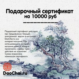 Подарочный сертификат на 10000руб (цифровая версия)-
