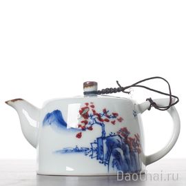 Чайник 180мл "Берег реки", цинхуа и юлихун (77117)-