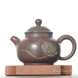 Чайник 110 мл «Коробочка лотоса», циньчжоуская керамика (78024)-
