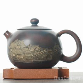 Чайник 225мл "Старый город", циньчжоуская керамика (78048)-