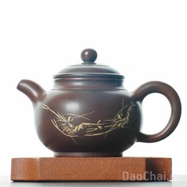 Чайник 125мл "Речные креветки", циньчжоуская керамика (78056)-