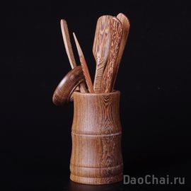 Инструменты (венге, прямой стакан, 6 предметов)-