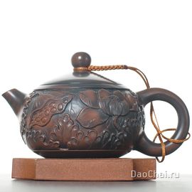 Чайник 220мл "Лотосовый пруд", цзяньшуйская керамика (76442)-