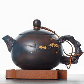 Чайник 230мл "Мэй хуа", цзяньшуйская керамика (76552)-