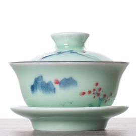 Гайвань 150мл "Под ветвями боярышника", фарфор (500166)-