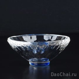 Пиала 35мл "Граненое стекло", синяя (51634)-