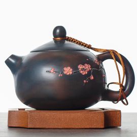 Чайник 185мл "Мэй Хуа", цзяньшуйская керамика (76544)-