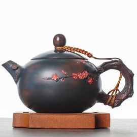 Чайник 220мл "Мэй хуа", цзяньшуйская керамика (76553)-