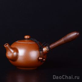 Чайник 225мл (керамика, дерево)-
