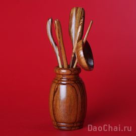 Инструменты (дерево круглый стакан 6 предметов)-
