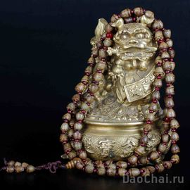 Четки 108 бусин (семена эвкалипта)-