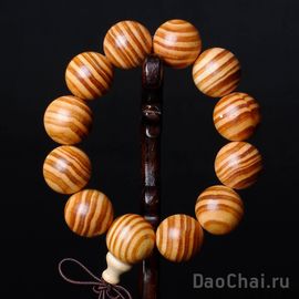 Четки-браслет на запястье (20мм, Агатис Альба)-