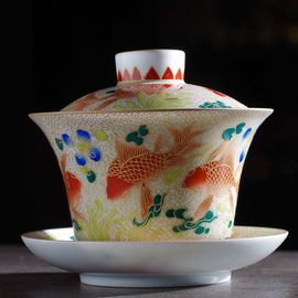 Гайвань 150мл "Рыбки", техника Фаланцай (500145)-