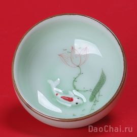 Пиала "Карп и лостос №2-