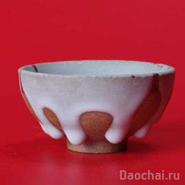 Пиала 85мл (обливная глазурь, ручная работа)-