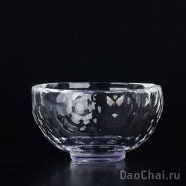 Пиала 35мл "Граненое стекло", фиолетовая (51633)-