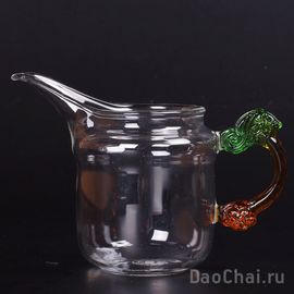 Чахай 300мл (стекло, разноцветная ручка)-