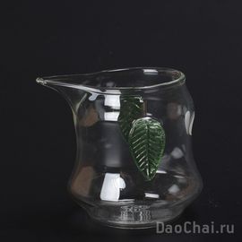 Чахай 240мл (стекло, ручки-листики)-