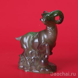 Фигурка "Овечка", (меняет цвет, зеленая)-