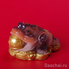 Фигурка "Жаба Чан Чу", (меняет цвет, многоцветная)-