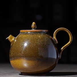 Чайник 175мл, керамика из Цзиндечжэнь (77163)-