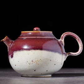 Чайник 185мл, керамика из Цзиндечжэнь (77178)-