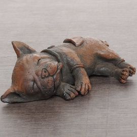 Фигурка "Щенок", цзяньшуйская керамика, Фэнъяо Чэнь (61391)-
