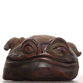 Фигурка "Жаба", цзяньшуйская керамика, Фэнъяо Чэнь (61386)-