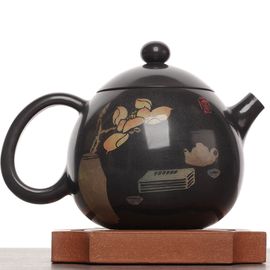 Чайник 240мл "Тябана – чайная икебана", цзяньшуйская керамика (790845)-