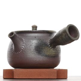 Чайник 200мл Кусю, дровяной обжиг, цзяньшуйская керамика (790886)-