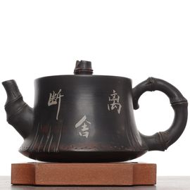 Чайник 180мл "Бамбуковое коленце", цзяньшуйская керамика (790951)-