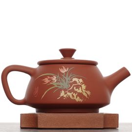 Чайник 185мл "Орхидея", цзяньшуйская керамика (790950)-
