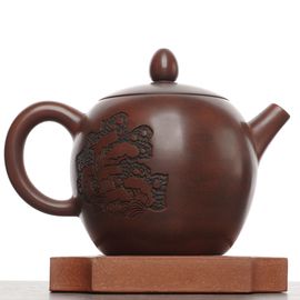 Чайник 240мл "Чистые помыслы", цзяньшуйская керамика (790979)-